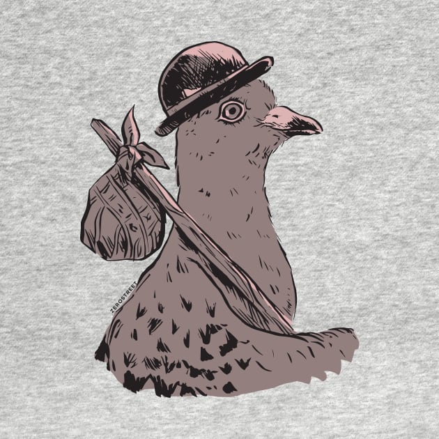 Hobo Pigeon by zerostreet